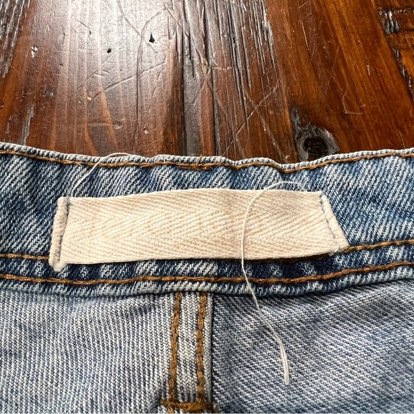 Ferando Brand Brazilian frayed hem denim shorts size 4 US. Side grommets EC - Picture 4 of 8